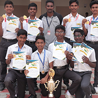 Volleyball Team - Velammal Bodhi Campus 